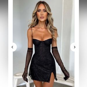 Babyboo fashion NYE mini pixie dress